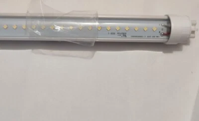 Stock 25pz Tubo Led T8 60 Cm 10w Trasparente Luce Fredda 6000k Alluminio Vetro  - Immagine 1 di 2