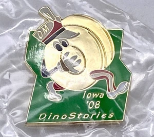 Odyssey Of the Mind World Finals Iowa 08 Dino Stories 1 " Pin Rare Retired - Picture 1 of 3