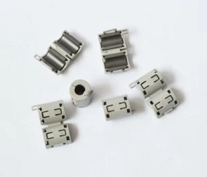 30pcs 7mm Gray Clip-on RFI EMI Filter Snap Around Ferrite - Picture 1 of 2