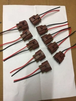 TOYOTA AURIS HEADLIGHT BULB X 10 SOCKET HiR2 WIRING CONNECTOR PLUG 9012 HB4 9005 - Image 1 of 4