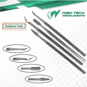 4 Pcs Clay Sculpting Set Wax Carving Pottery Tools Shapers Modeling Making DIY - Picture 1 of 4