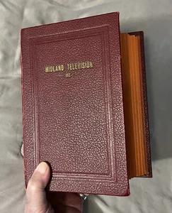 TUBE RADIO Midland Television Inc., Unit No. 1 Lesson Numbers 1-20, 1937 Binder - Picture 1 of 12