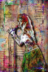 CYNDI LAUPER 20x30inch Poster, Cyndi Lauper Art Tribute Free Shipping US - Picture 1 of 8