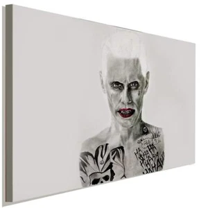 Joker Tattoo Leinwandbild AK Art Bilder Wanddeko Wandbild Premium Kunstdruck XXL - Bild 1 von 5