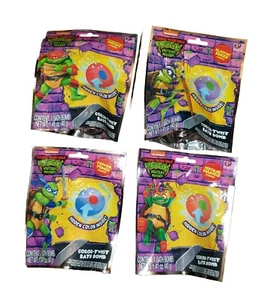 Teenage Mutant Ninja Turtle Bath Bombs Lot of 4 - Picture 1 of 2