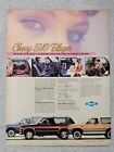 1983 Magazine Advertisement Page Chevrolet Chevy S-10 Blazer Vintage Print Ad