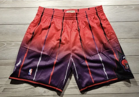 MITCHELL & NESS TORONTO RAPTORS BASKETBALL SHORTS HARDWOOD CLASSIC NBA Size 2XL Cover