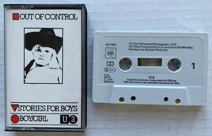 U2 Out Of Control 1985 CBS IRELAND CASSETTE EP / Stories For Boys / Boy Girl - Picture 1 of 4