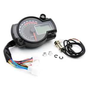 Velocímetro Moto 7 Colores LCD Digital Odómetro Salpicadero Carburador Medidor - Imagen 1 de 10