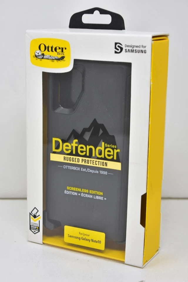 OtterBox Defender Series w/Holster Clip for Samsung Galaxy Note 10 - Black - Image 1 of 1