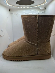 Cape Robbin Boots Women's Size 10 Gold Winter Boots - Picture 1 of 8