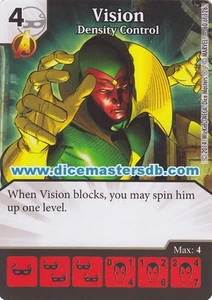 Vision Density Control #60 - Uncanny X-Men - Marvel Dice Masters - Picture 1 of 1