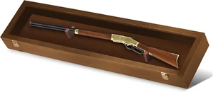 Custodia display pistola fucile armadio bloccabile premium montaggio a parete - Foto 1 di 9