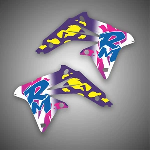 SUZUKI RMZ 450 2005 - 2019 4 TIEMPOS KIT DE PEGATINAS GRÁFICAS CALCOMANÍAS RETRO 1992 RM - Imagen 1 de 1