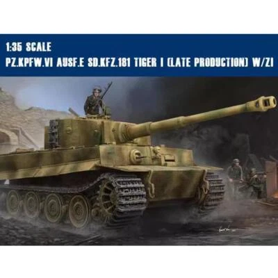 Trumpeter 09540 1/35 Pz.Kpfw.VI Ausf. Sd.Kfz.181 Tiger I Tank Kit - Image 1 of 4