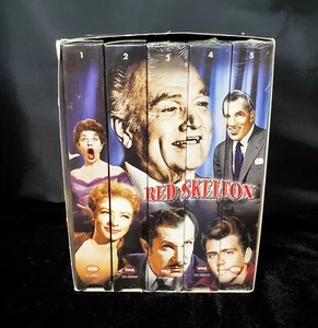 Red Skelton Box Set 5 VHS Tapes Collectors Edition - Picture 1 of 7