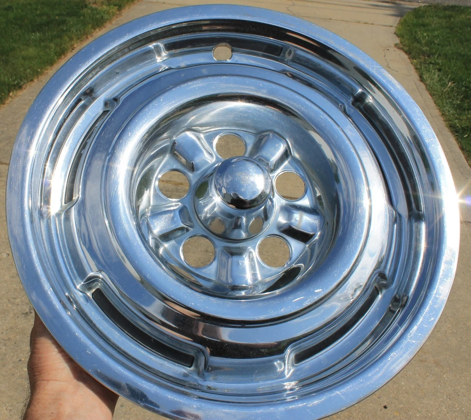 1964 1965 1966 1967 Mercury Comet Cyclone Marauder tapacubos delantera 14" cubierta de rueda Foto 1 de 4