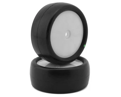 JConcepts Smoothie 3 2.2" Pre-Mounted 4WD Front Tires (White) (2) - Image 1 of 4