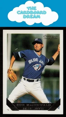 Bob MacDonald 1993 Topps Gold #427 Toronto Blue Jays Baseball Card - Image 1 of 2