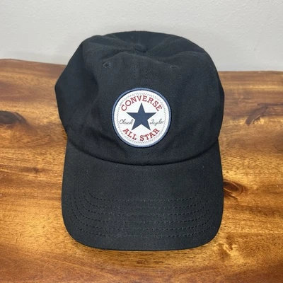 Sombrero Converse All Star Chuck Taylor Slideback Negro Ajustable Bordado Foto 1 de 4