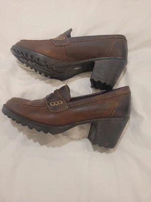 Мокасины без шнурков женские Eastland размер 9 1/2 Newbury коричневая кожа  - Изображение 1 из 4