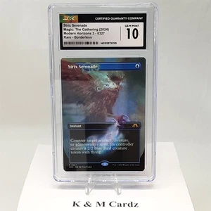 MTG - Modern Horizons 3 - Stix Serenade - Borderless - Graded CGC 10 - Picture 1 of 7