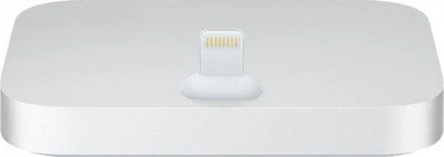 Dock Lightning Originale Ufficiale Apple iPhone - Argento - Nuovo - Immagine 1 di 4