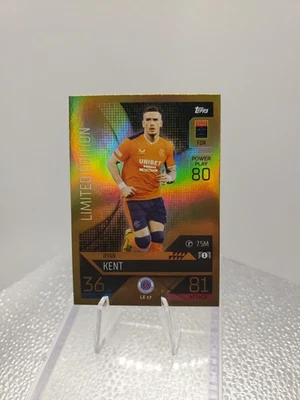 Topps Match Attax Champions League  Ryan Kent Limited Edition LE27 - Image 1 of 2