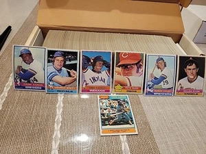 Hermoso conjunto completo de béisbol 1976 Topps de alta calidad EX-MT+ - Imagen 1 de 9