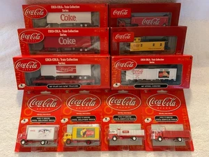 Athearn HO Scale Coca-Cola Train Cars and Trucks each sold separately - Picture 1 of 74