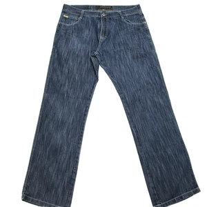 Vintage Southpole Jeans Herren 36x32 Dark Wash Blau Grunge Emo Skate Baggy 8180 - Bild 1 von 11