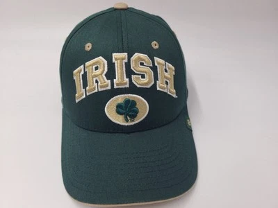 Notre Dame Fighting Irish Zephyr Adjustable Hat Cap Cotton Men Women NCAA Green - Image 1 of 4