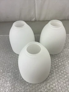 FOR PARTS ONLY - 3 Pack Glass Lamp Shades - 52 in. Devron II Brushed Nickel - Picture 1 of 13