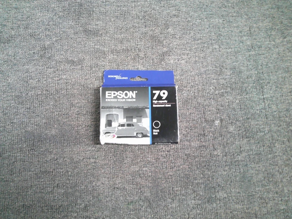 T079120 Nuevo Cartucho de Tinta Genuino Epson 79 Negro 02/2028 Foto 1 de 1