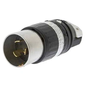 Hubbell HBL7765C, 50 Amp 250 VDC/600 VAC 3p-4w Twist-Lock Stecker - Bild 1 von 1