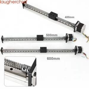 400/500/600mm CNC Linear Rail Guide Sliding Linear Actuator Nema23 Stepper Motor - Picture 1 of 10