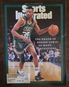 Sports Illustrated August 9 1993 The Death of Reggie Lewis Boston Celtics - Picture 1 of 1