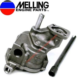 New Melling High Volume Oil Pump & Drive Shaft Chevy bb 366 396 402 427 454 496 - Foto 1 di 1
