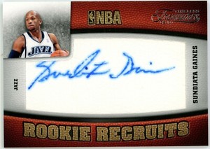 2009-10 Timeless Treasures Rookie Recruits Sundaita Gaines /299