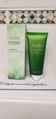 Ahava Mineral RADIANCE Cleansing Gel 3.4 Fl  Energy Radiance Protection Boxed  - Image 1 of 2