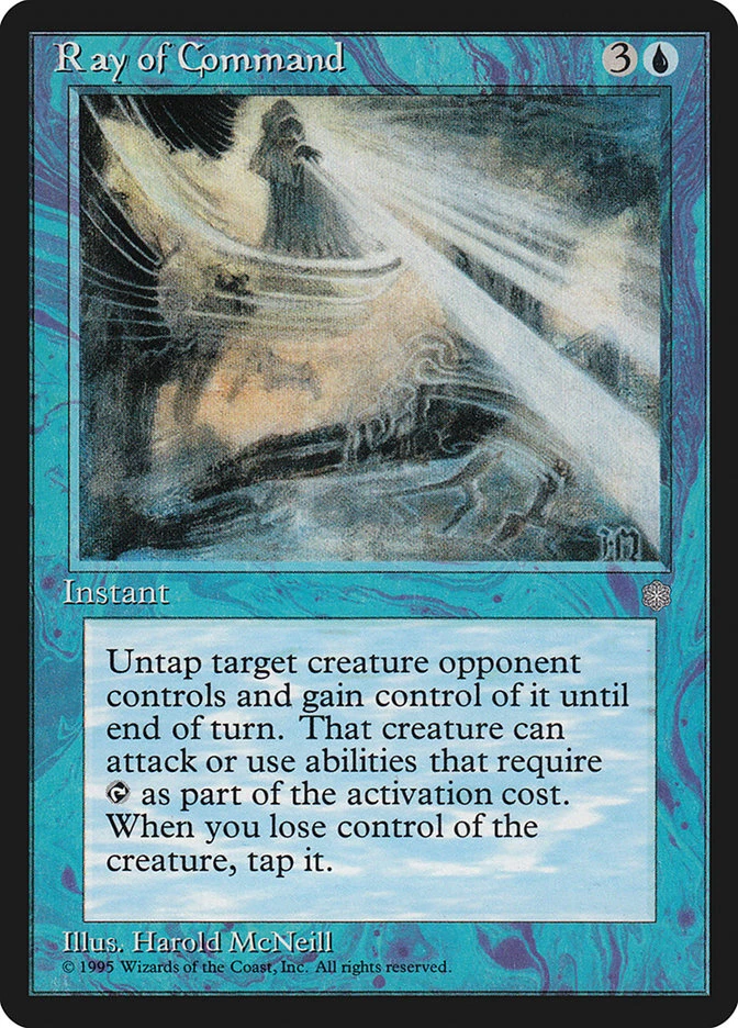 Magic the Gathering (mtg): ICE: Ray of Command  (x 4) - Image 1 of 1