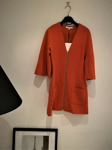 Alexis Dominique orange V-Neck Kimono Dress Size XS - Picture 1 of 9