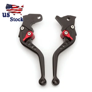 CNC Adjust Clucth Brake Levers For Ducati 696 MONSTER 2009-2012 2013 2014 Black - Bild 1 von 6