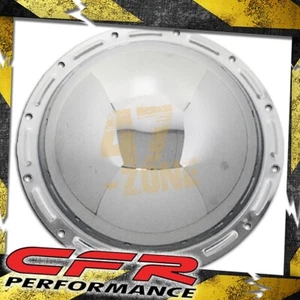 For 76-85 Jeep Spicer 20 Corporate Chrome Steel Rear Differential Cover 12 Bolt - Picture 1 of 1