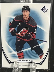 SEBASTIAN AHO-----2021-22 SP HOCKEY-----AZUL-----HURACANES--ENVÍO GRATUITO - Imagen 1 de 2