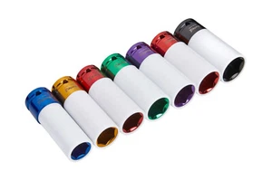 Blue Spot Tools 7 Stück 1/2" D Leichtmetallfelge Schlagschrauber Steckschlüsselsatz 17mm-27mm - Bild 1 von 12