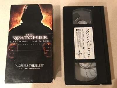 The Watcher (VHS, 2000) James Spader, Marisa Tomei, Keanu Reeves - Image 1 of 3