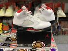 DS NEW Air Jordan V 5 Retro Fire Red 2013 authentic size 11 OG yellowing