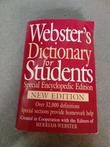 Webster's Dictionary for Student Special Encyclopedic Edition - Picture 1 of 2