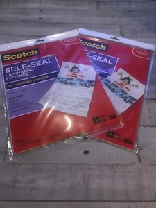 Bundle Of 2 Scotch Laminating Sheets, Gloss Finish (LS854-5G) - Picture 1 of 5